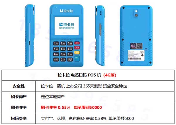 拉卡拉pos機申請，免費申請pos機平臺