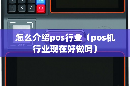 怎么介紹pos行業（pos機行業現在好做嗎）